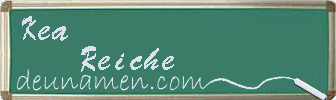 Kea Reiche Visitenkarte